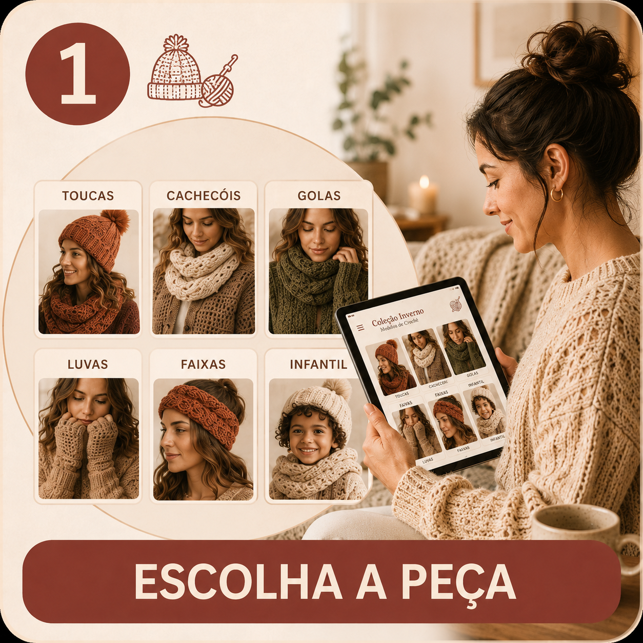Escolha a peça